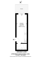 Floorplan area for info only, not for £/sq. ft valuation