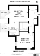Floorplan area for info only, not for Â£/sq. ft valuation