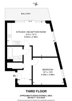 Floorplan area for info only, not for £/sq. ft valuation