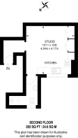 Floorplan area for info only, not for £/sq. ft valuation