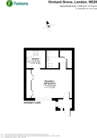 Floorplan area for info only, not for £/sq. ft valuation