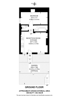 Floorplan area for info only, not for £/sq. ft valuation