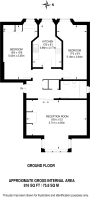 Floorplan area for info only, not for £/sq. ft valuation