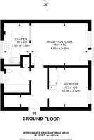 Floorplan area for info only, not for £/sq. ft valuation