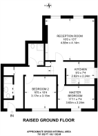 Floorplan area for info only, not for £/sq. ft valuation