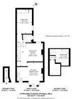 Floorplan area for info only, not for £/sq. ft valuation
