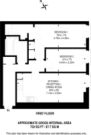 Floorplan area for info only, not for £/sq. ft valuation