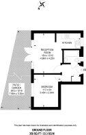 Floorplan area for info only, not for £/sq. ft valuation