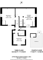 Floorplan area for info only, not for £/sq. ft valuation