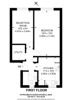 Floorplan area for info only, not for £/sq. ft valuation