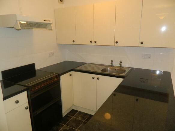 fitted kitchenette