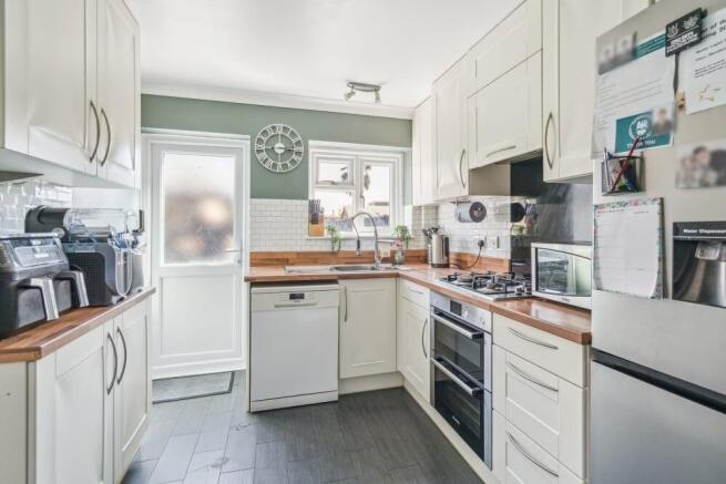 modern fitted kitchen