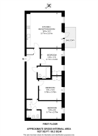 Floorplan area for info only, not for £/sq. ft valuation