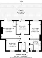 Floorplan area for info only, not for £/sq. ft valuation