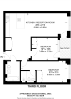 Floorplan area for info only, not for Â£/sq. ft valuation