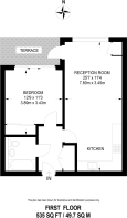Floorplan area for info only, not for Â£/sq. ft valuation