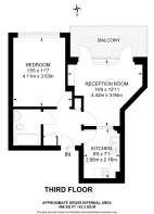 Floorplan area for info only, not for £/sq. ft valuation