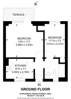 Floorplan area for info only, not for £/sq. ft valuation