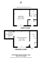 Floorplan area for info only, not for £/sq. ft valuation