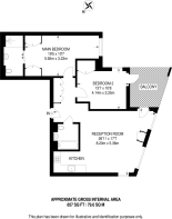 Floorplan area for info only, not for £/sq. ft valuation