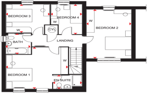 First Floor floorplan