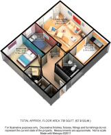 3D floorplan