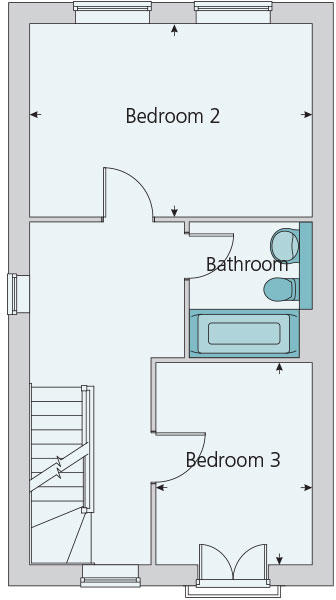 First floor plan