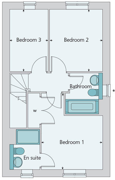 First floor plan