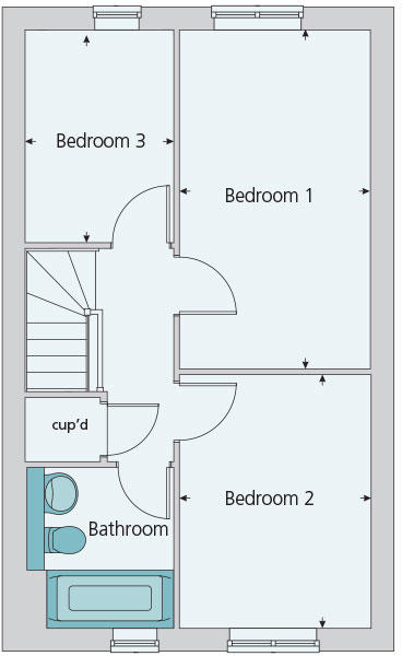 First floor plan