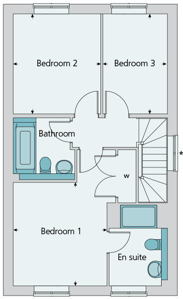 First floor plan