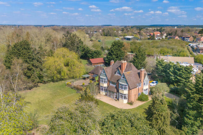 Abbots Court aeri...