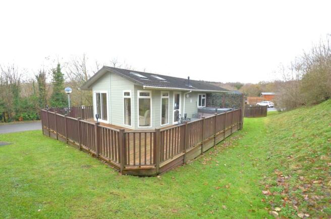 Front of Property Decking & Hot Tub