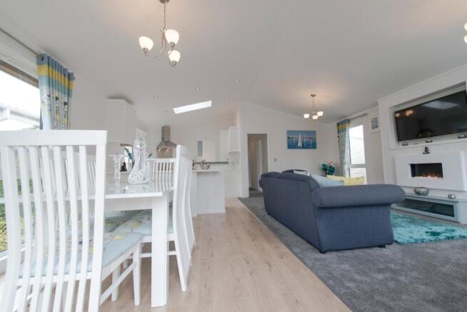 Open Plan Living Room/Dining Area