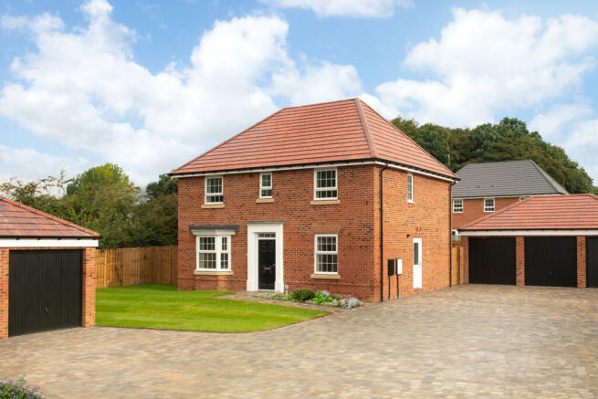 Outside view 4 bedroom detached Bradgate home