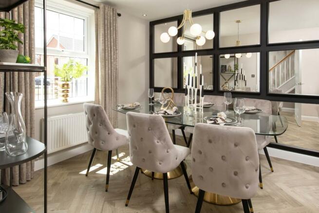 Modern dining room