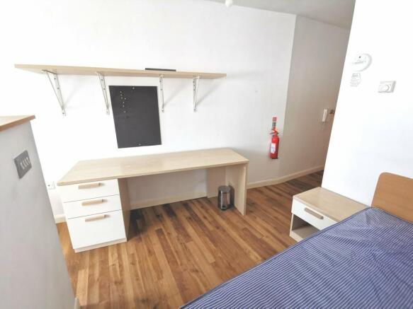 desk & bedroom 