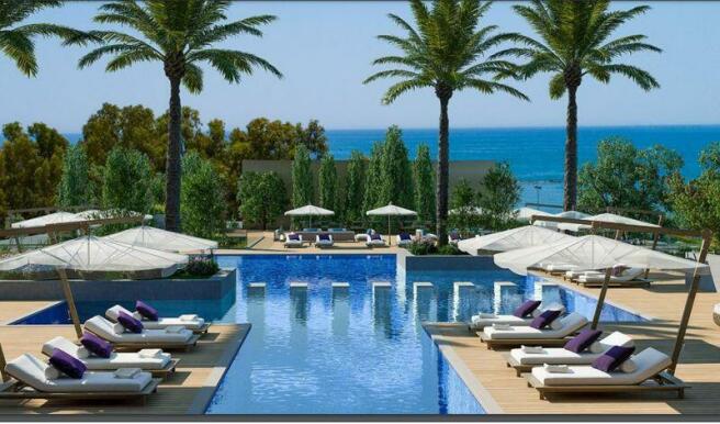 Pool and Sea View