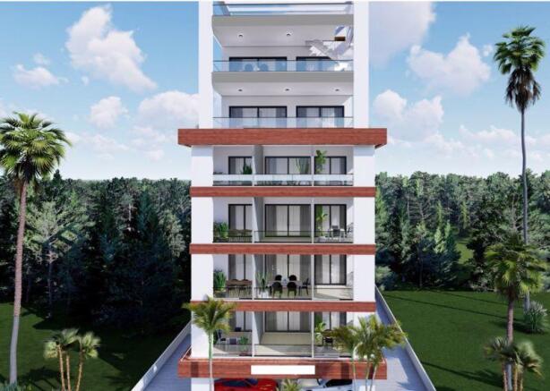 Front of Apartments