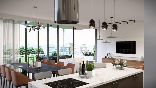 Dining and living
