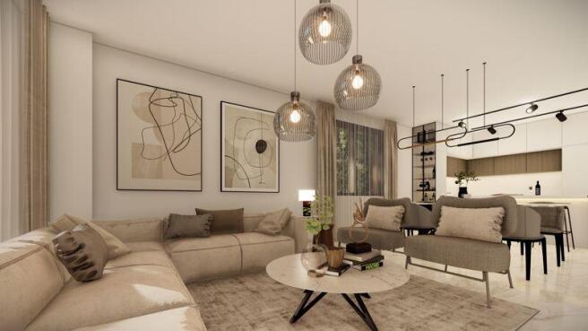Living area artist