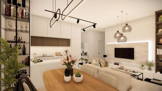 Dining area artist
