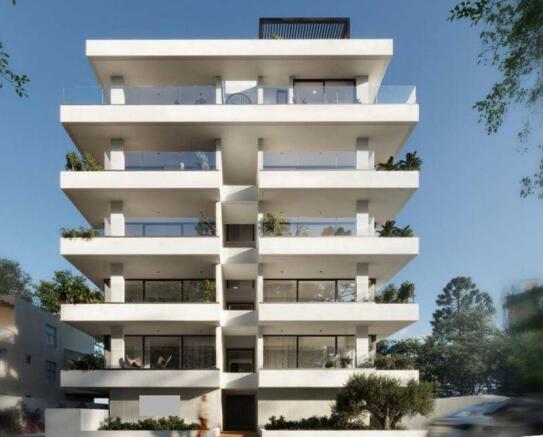 Front of Apartments