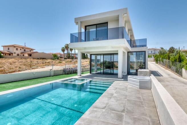 Rear of the Villa