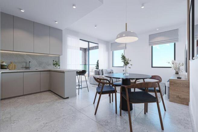 Kitchen and dining