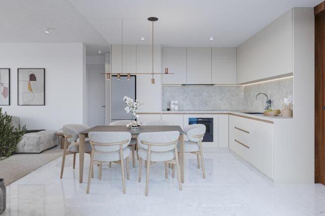 Kitchen and dining