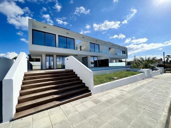 Front of the Villa