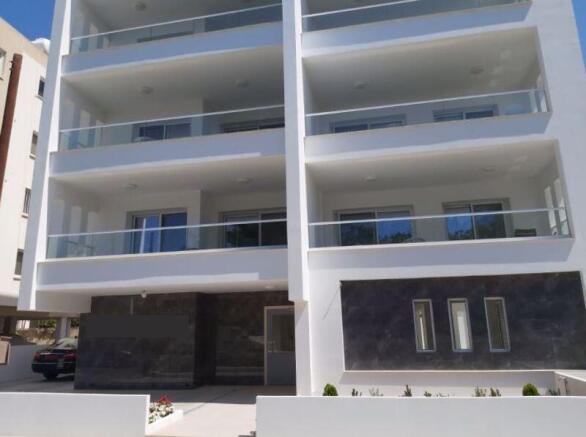 Front of Apartments