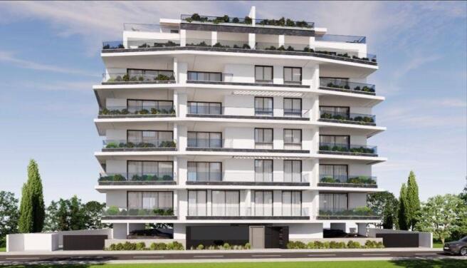 Front of Apartments