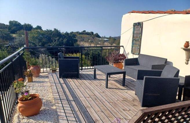 Roof terrace