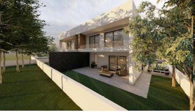 Back of Villa -...